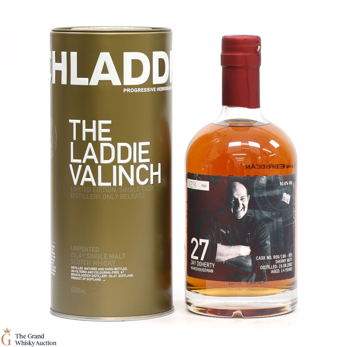 Bruichladdich - 14 Year Old - Valinch 27 - Jay Doherty (50cl)