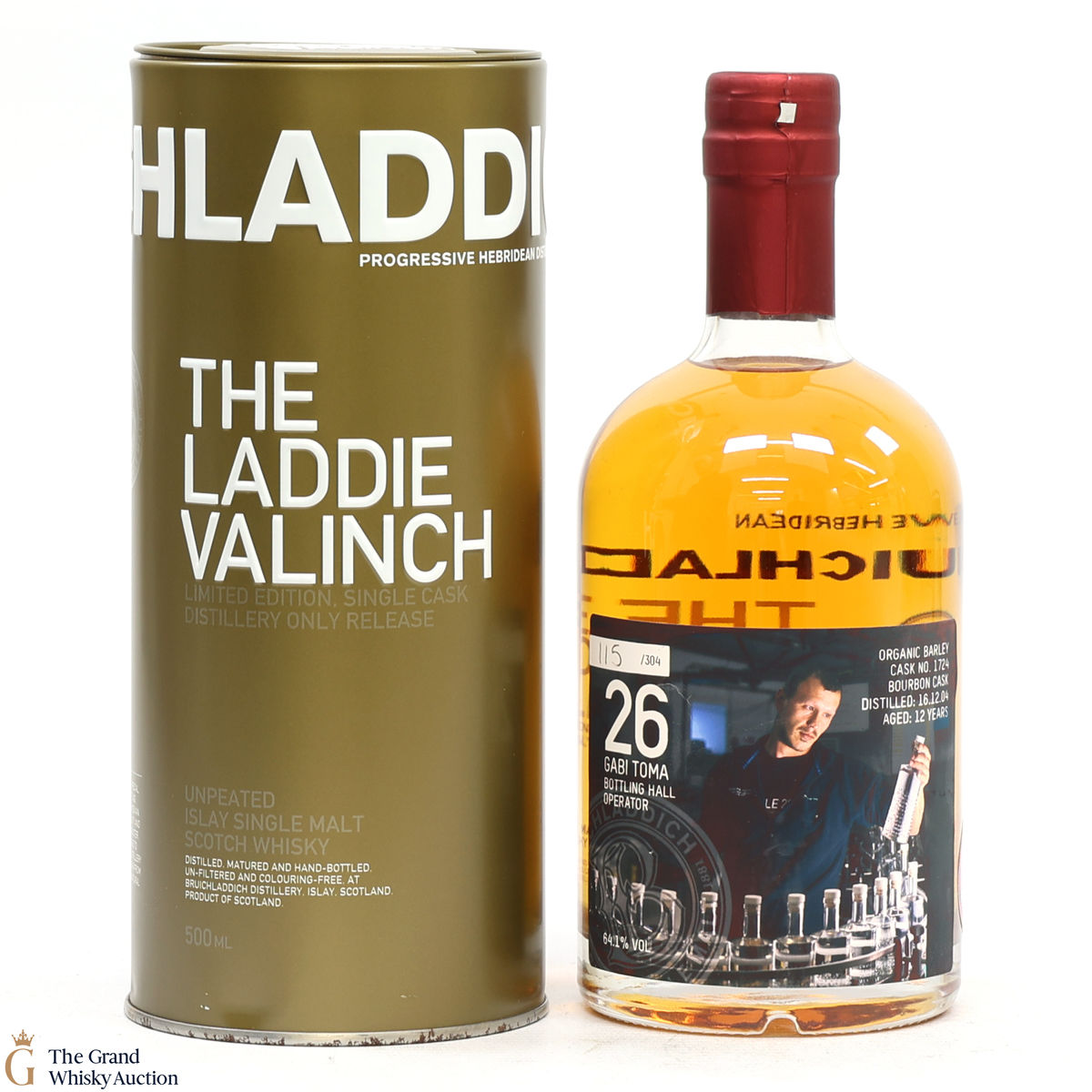 Bruichladdich - 12 Year Old - Valinch 26 - Gabi Toma (50cl)