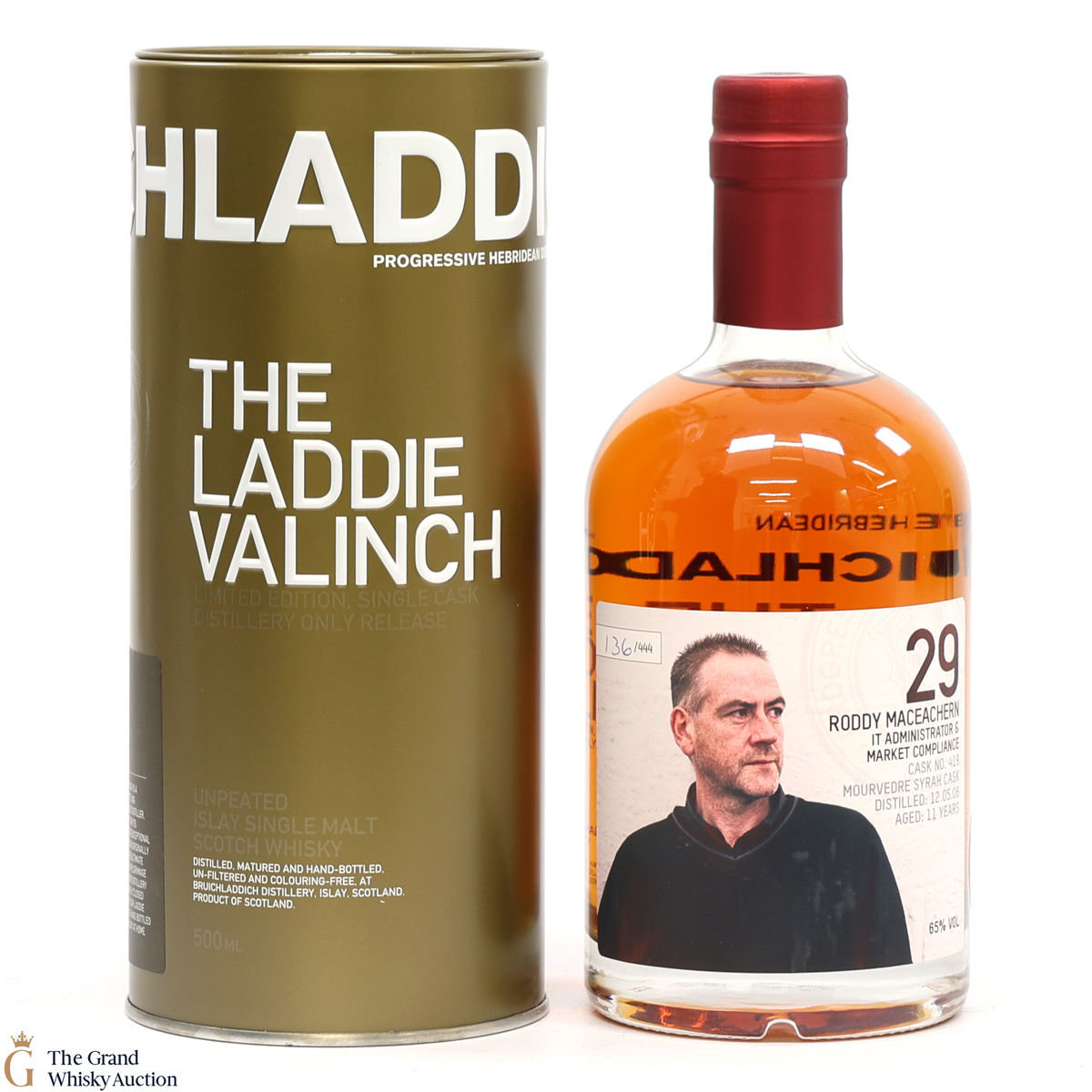 Bruichladdich - 11 Year Old - Valinch 29 - Roddy Maceachern (50cl)