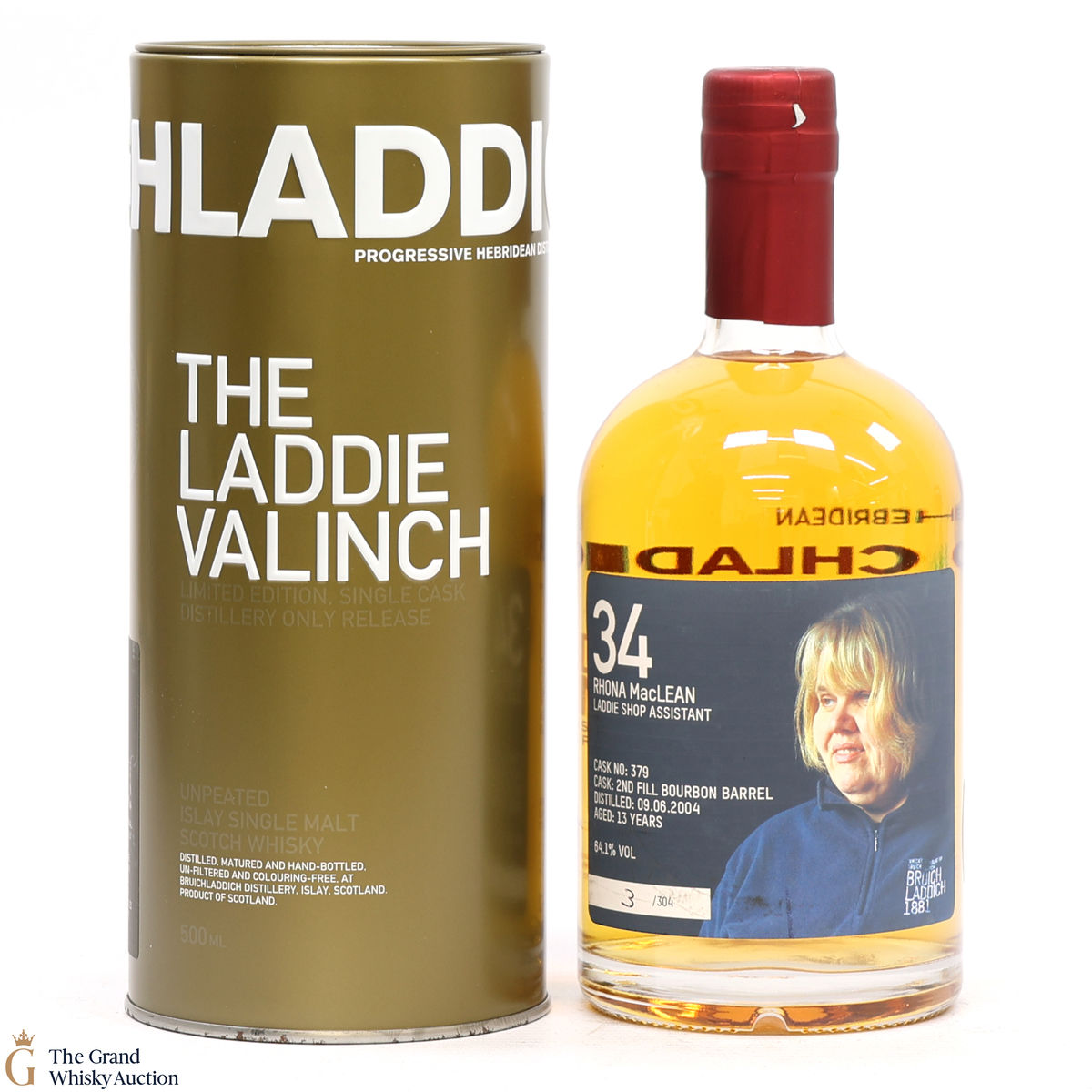 Bruichladdich - 13 Year Old - Valinch 34 - Rhona MacLean (50cl)