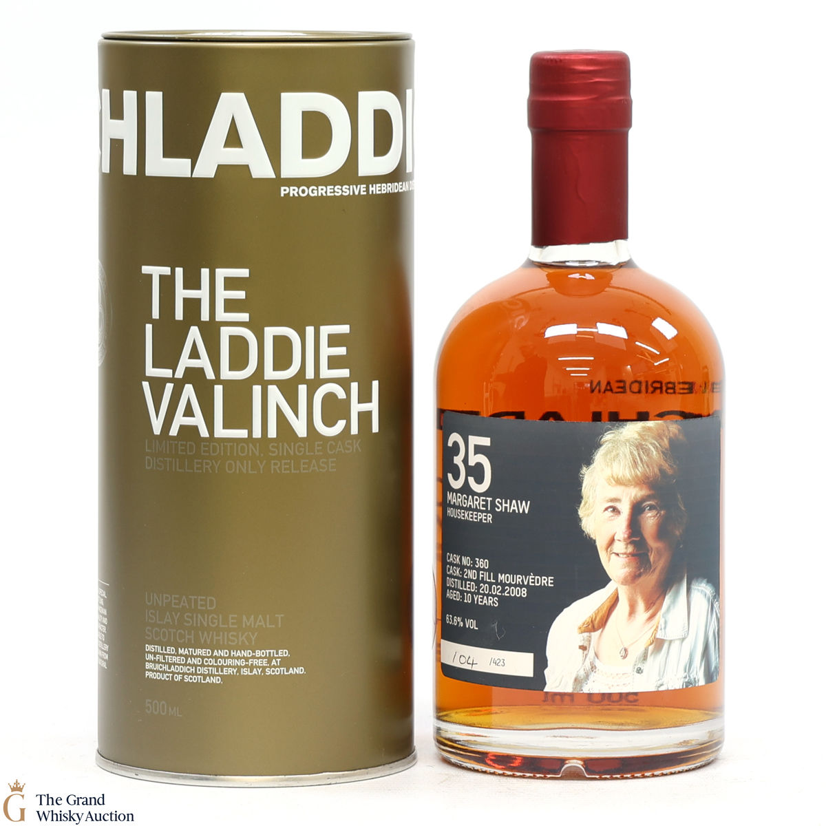 Bruichladdich - 10 Year Old - Valinch 35 - Margaret Shaw (50cl)
