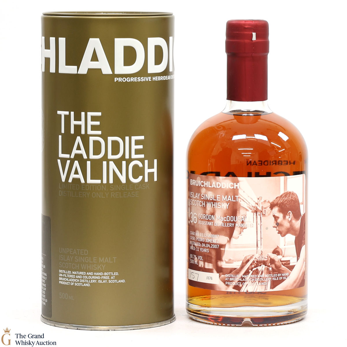 Bruichladdich - 11 Year Old - Valinch 36 - Gordon MacDougall (50cl)
