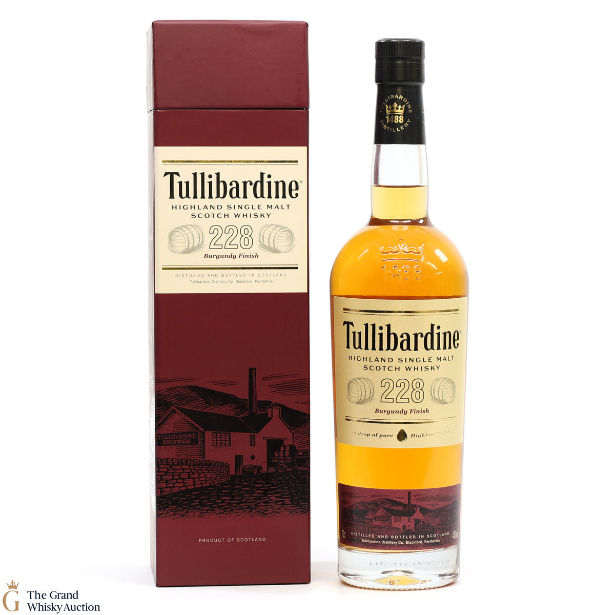 Tullibardine - 228 - Burgundy Finish