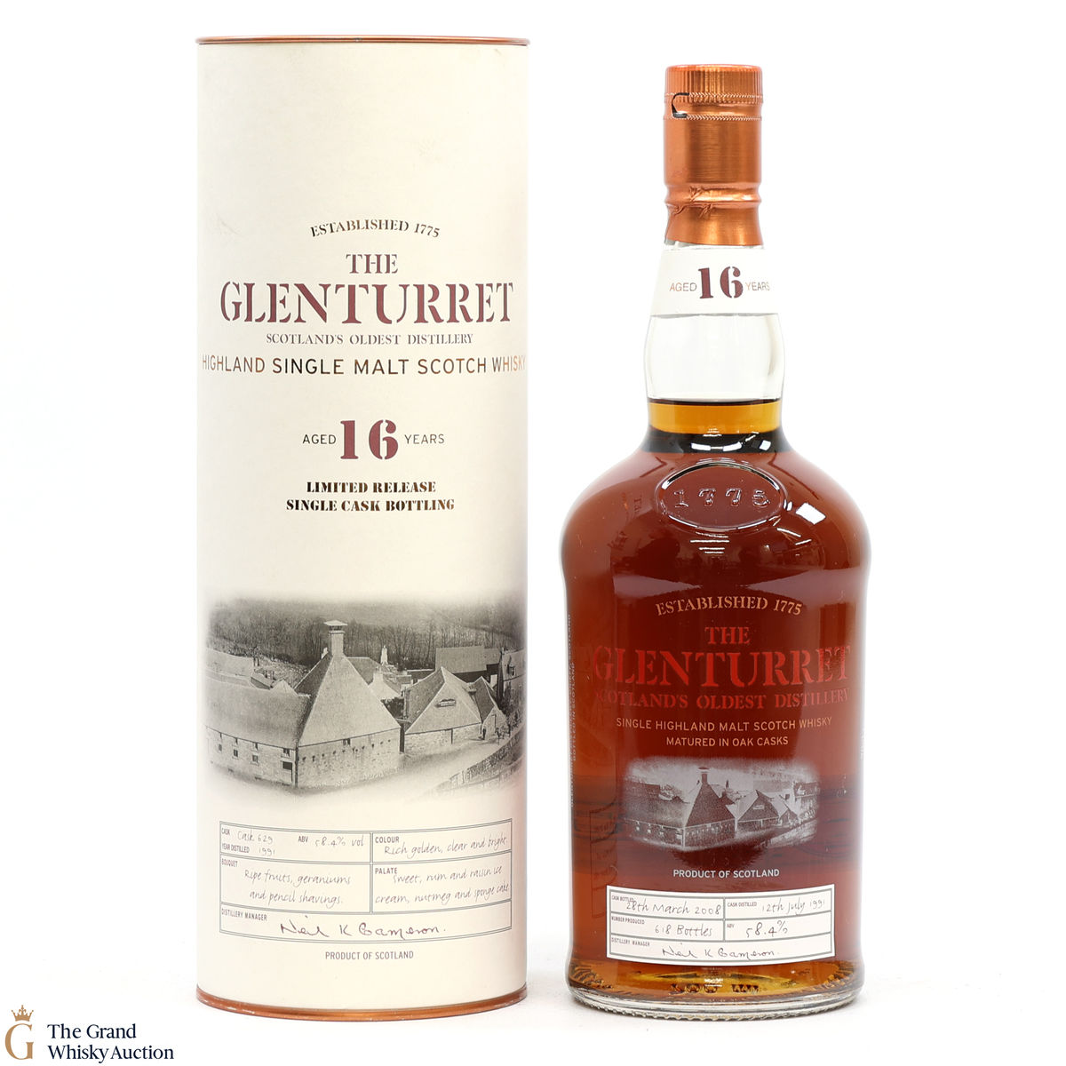 Glenturret - 16 Year Old - Single Cask #629