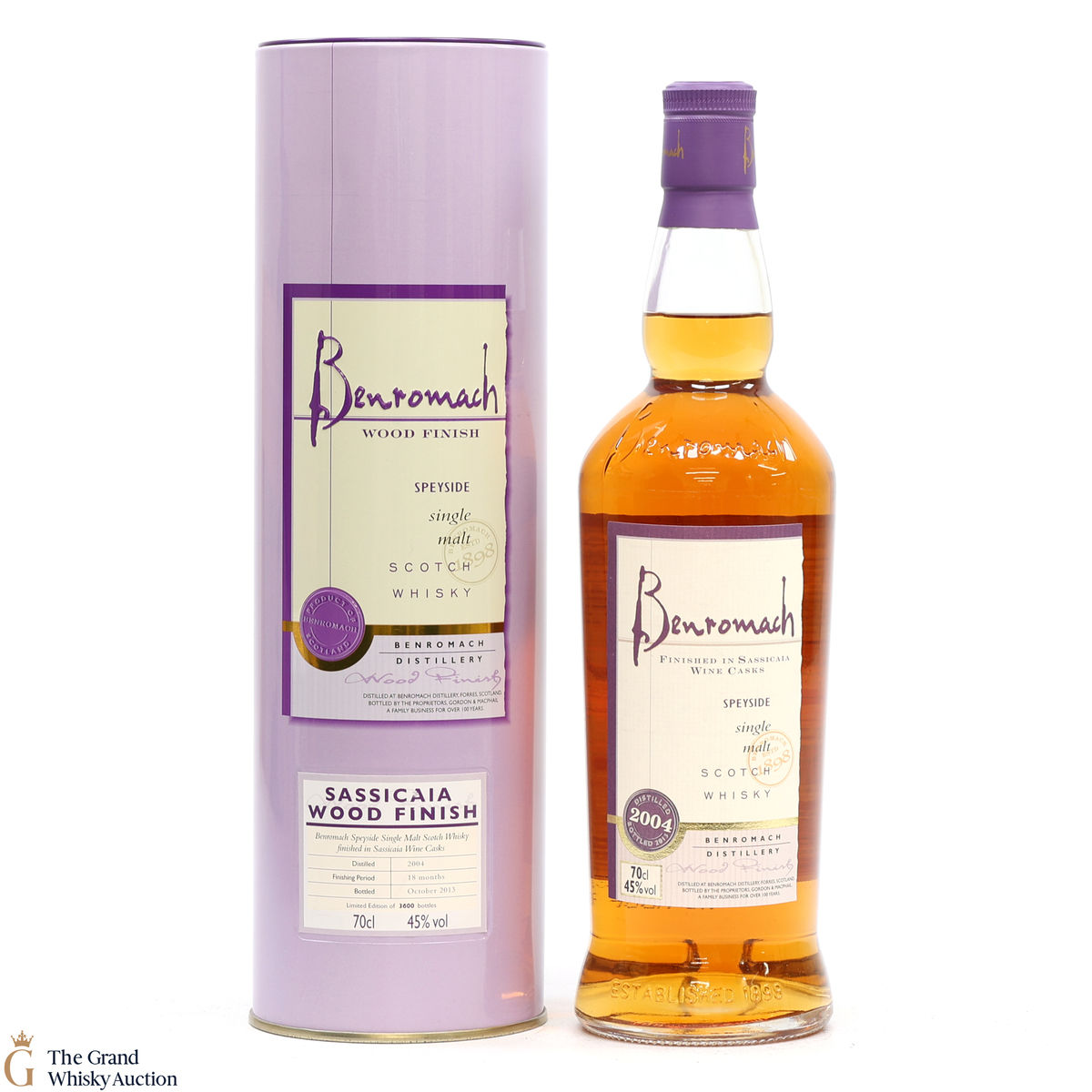Benromach - 2004 Sassicaia Wood Finish - 2013