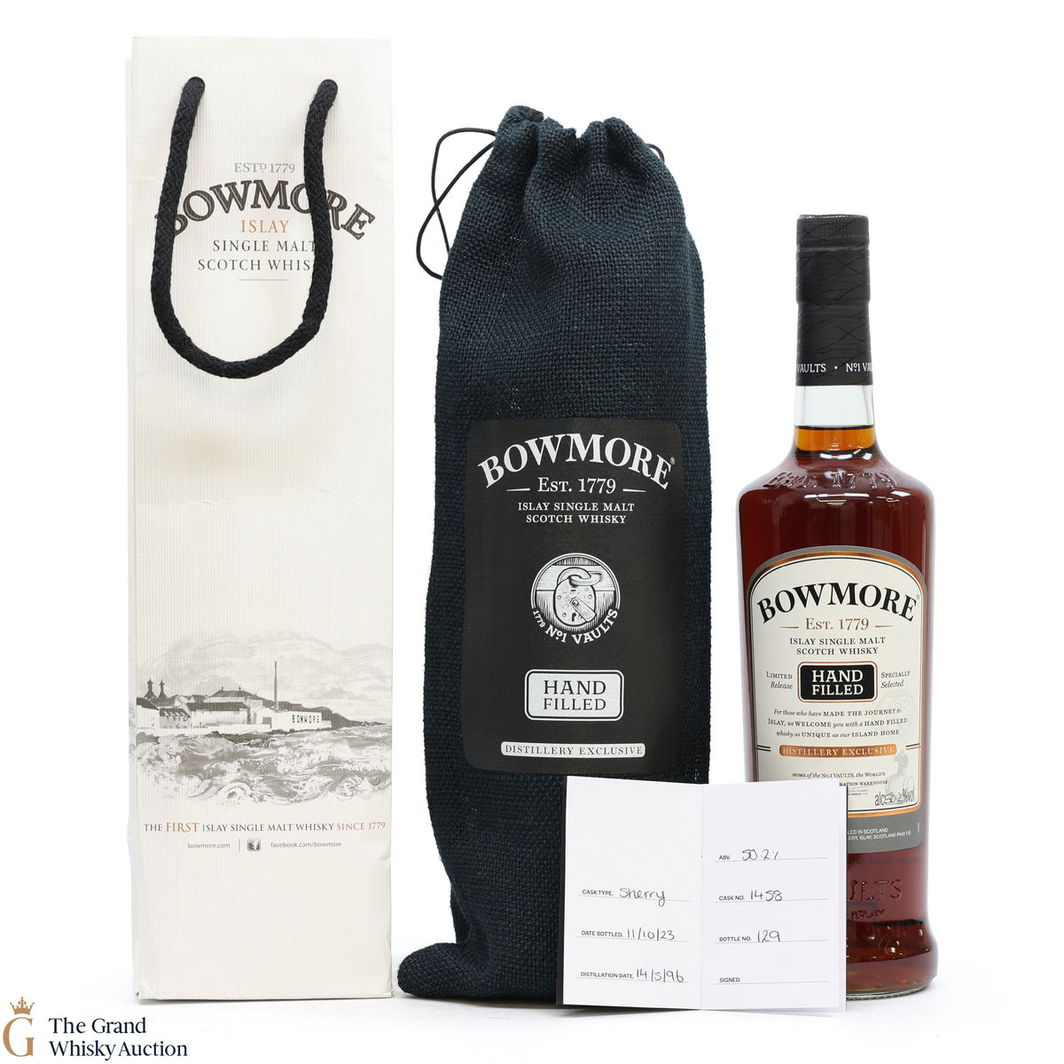 Bowmore - 27 Year Old 1996 Hand Filled - Sherry Cask #1458