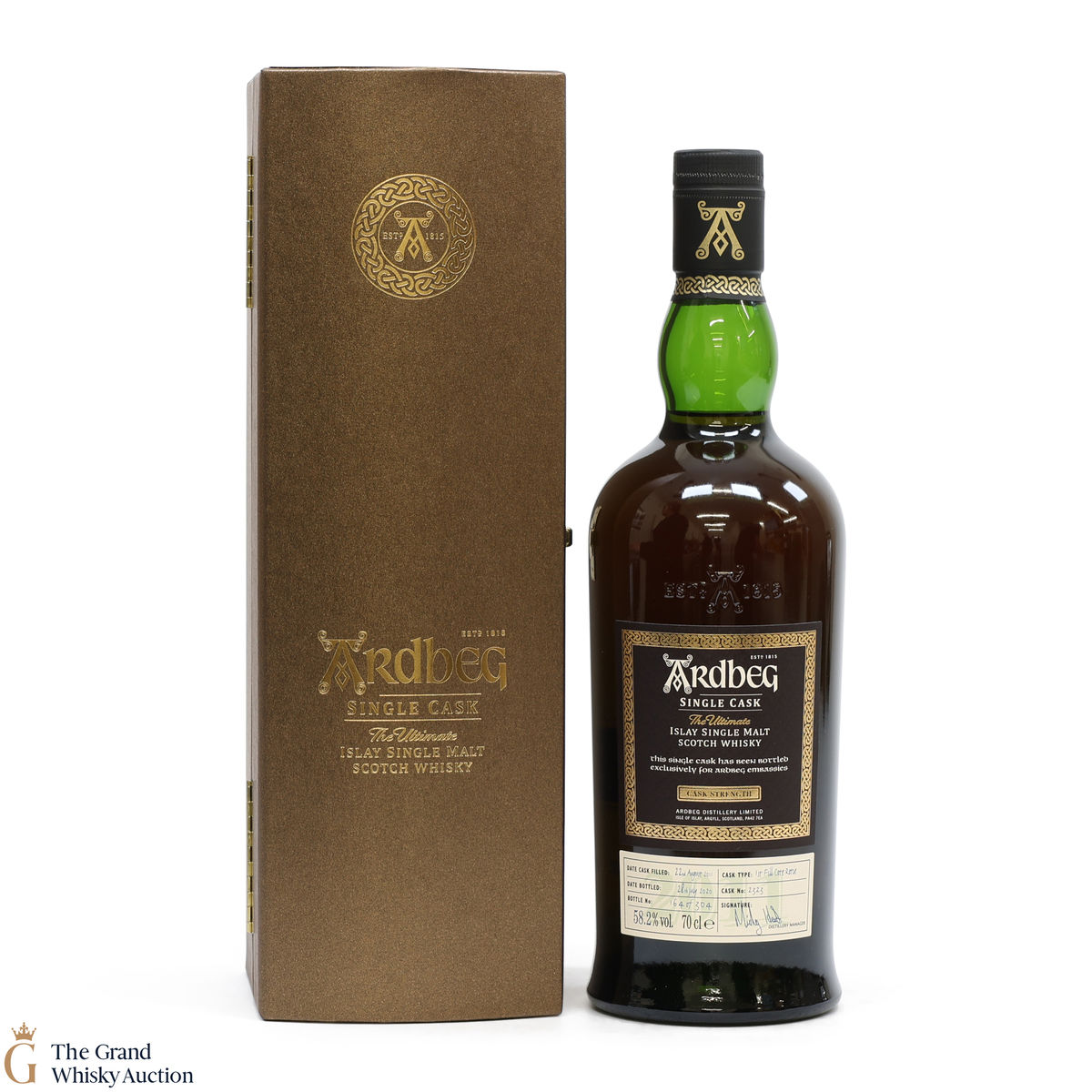 Ardbeg - 8 Year Old 2011 Cote Rotie Cask #2323 Embassy Exclusive
