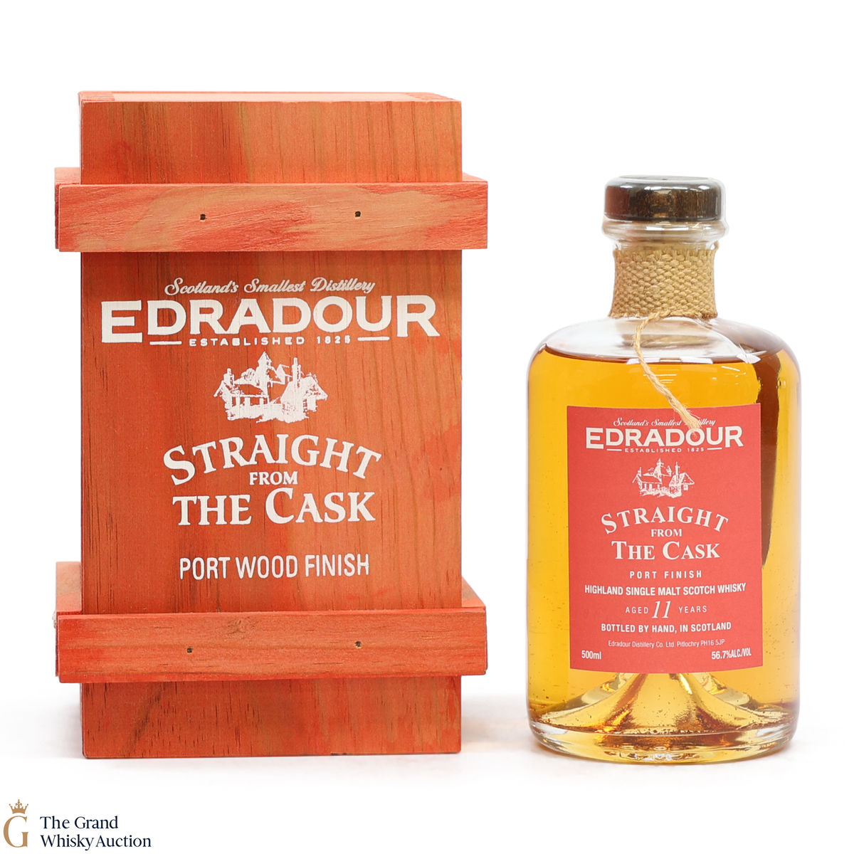Edradour - 11 Year Old 1994 -  Straight From The Cask #04/158/4 - Port Wood Finish (50cl)