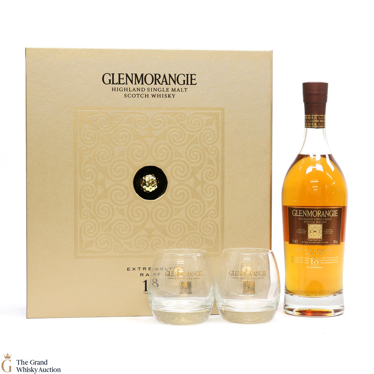 Glenmorangie - 18 Year Old - Extremely Rare -The Open Gift Set