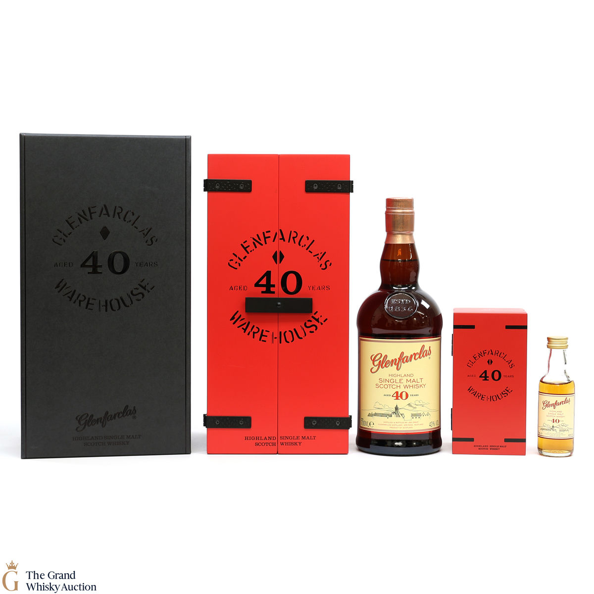 Glenfarclas - 40 Year Old - Warehouse (70cl + 5cl)