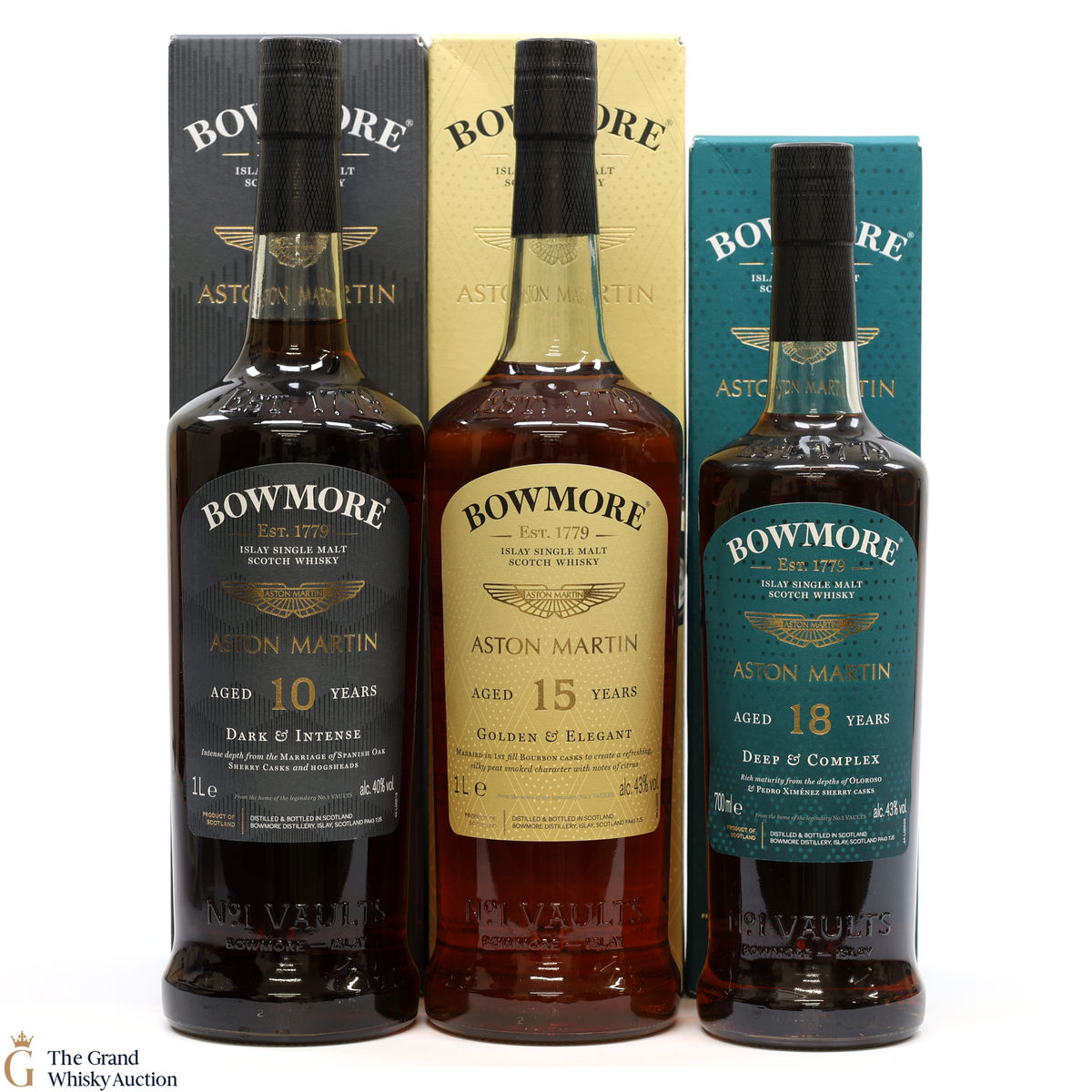 Bowmore - Aston Martin - Edition 4, 5 & 6