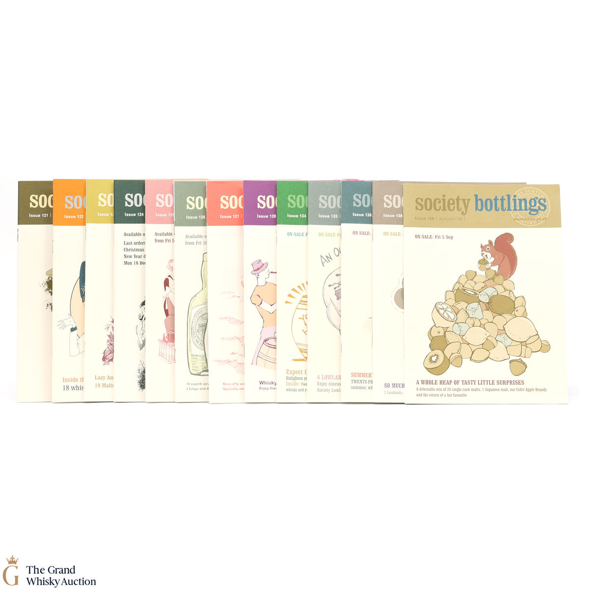 SMWS - Society Bottlings Magazines x 13