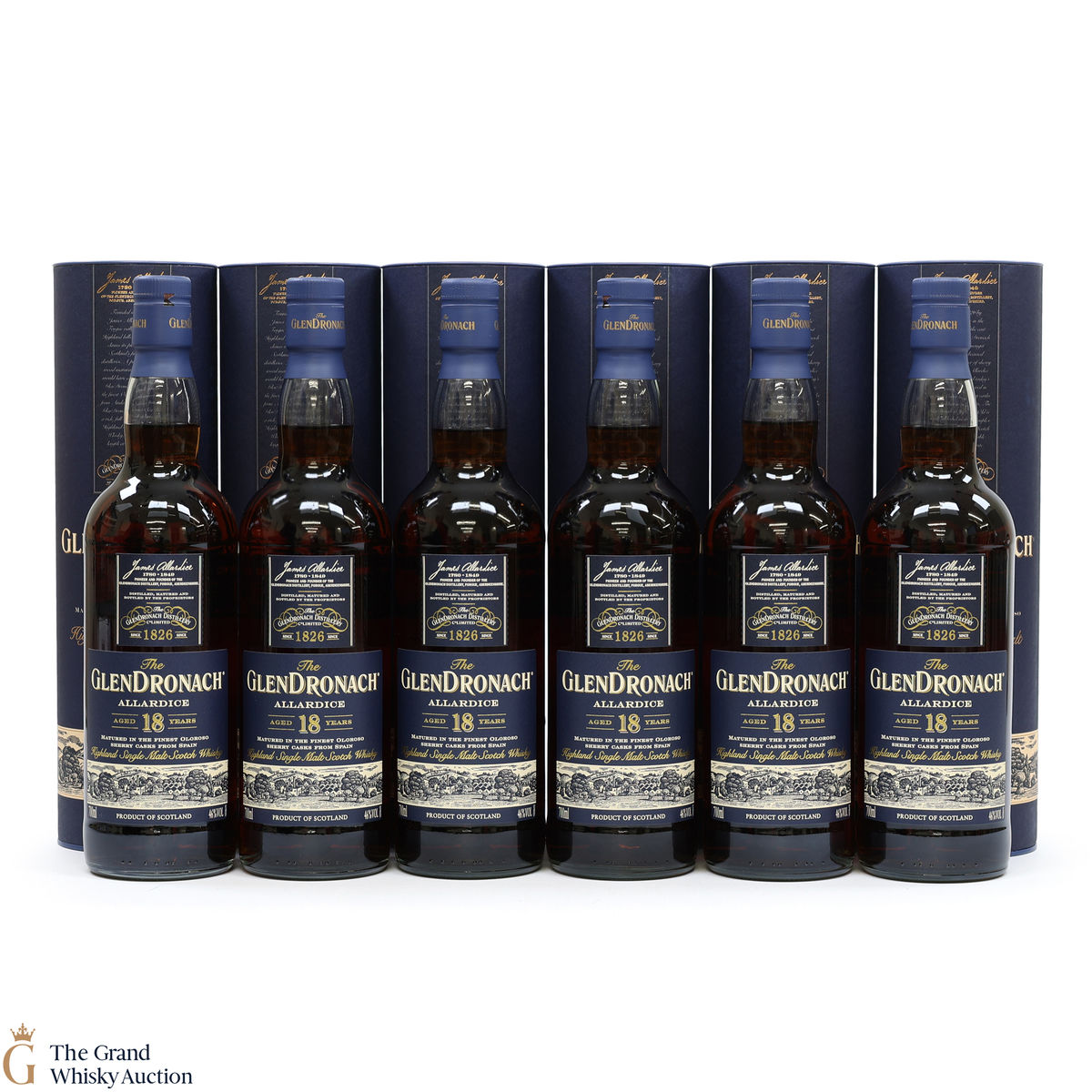 Glendronach - 18 Year Old - Allardice (6x70cl)