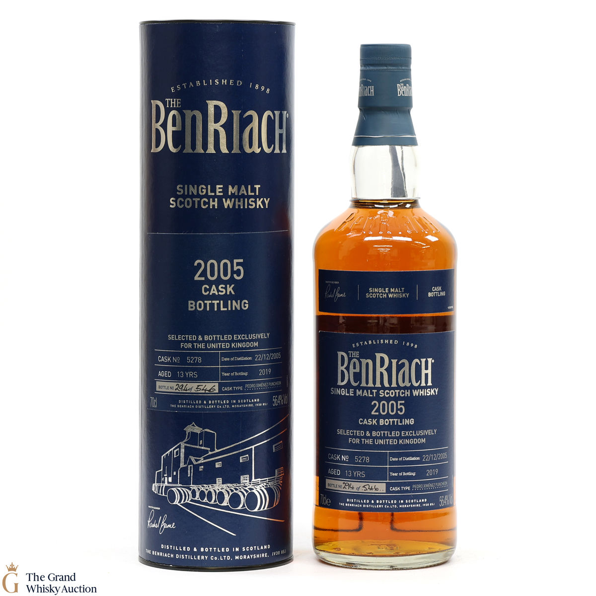 Benriach - 2005 Single Cask - 13 Years old #5278
