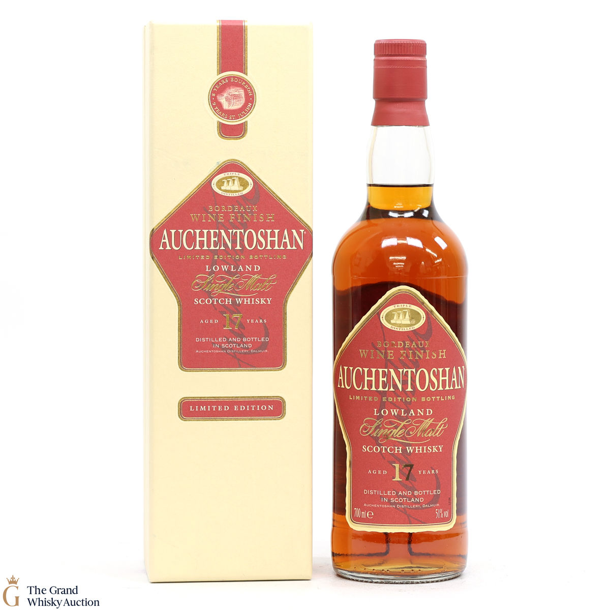 Auchentoshan - 17 Year Old - Bordeaux Wine Finish - Limited Edition