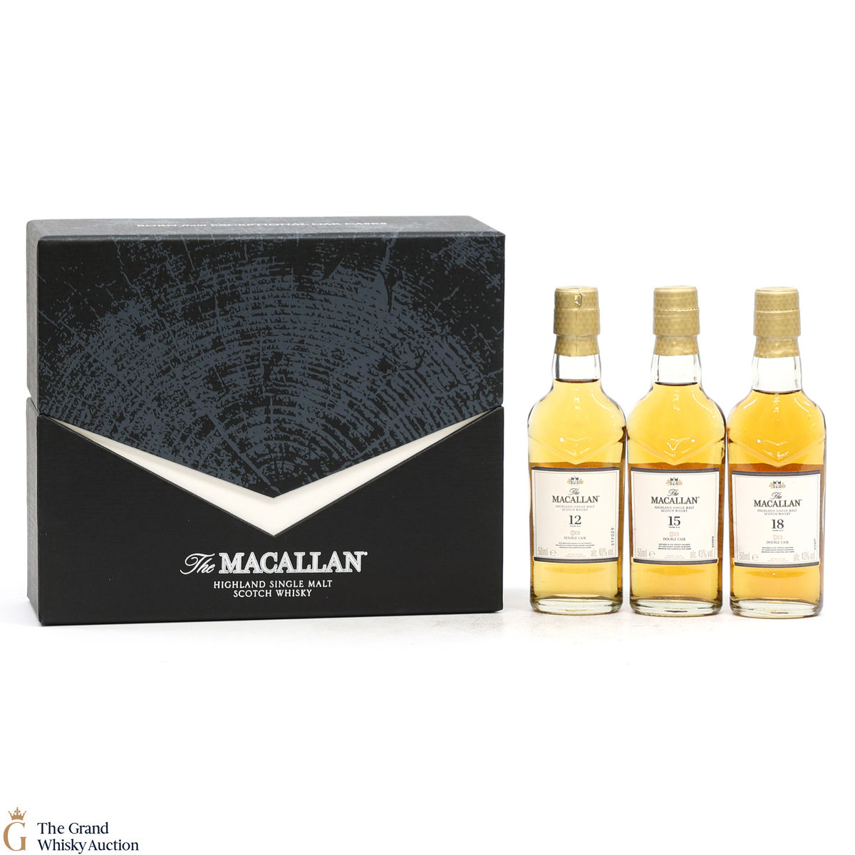 Macallan - 12, 15 & 18 YO Double Cask Set (3 x 5cl)