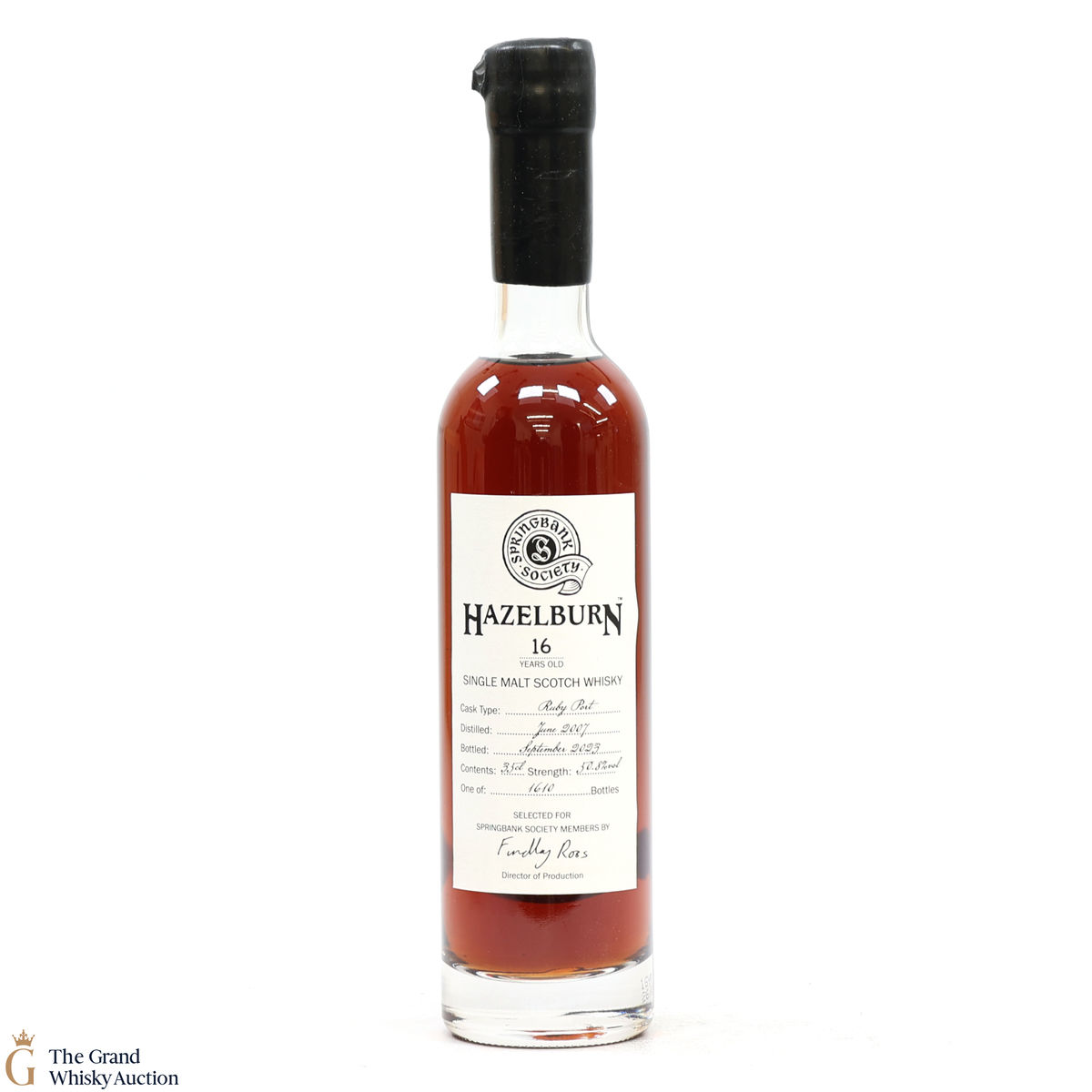 Hazelburn - 16 Year Old 2007 Ruby Port - Springbank Society (35cl)