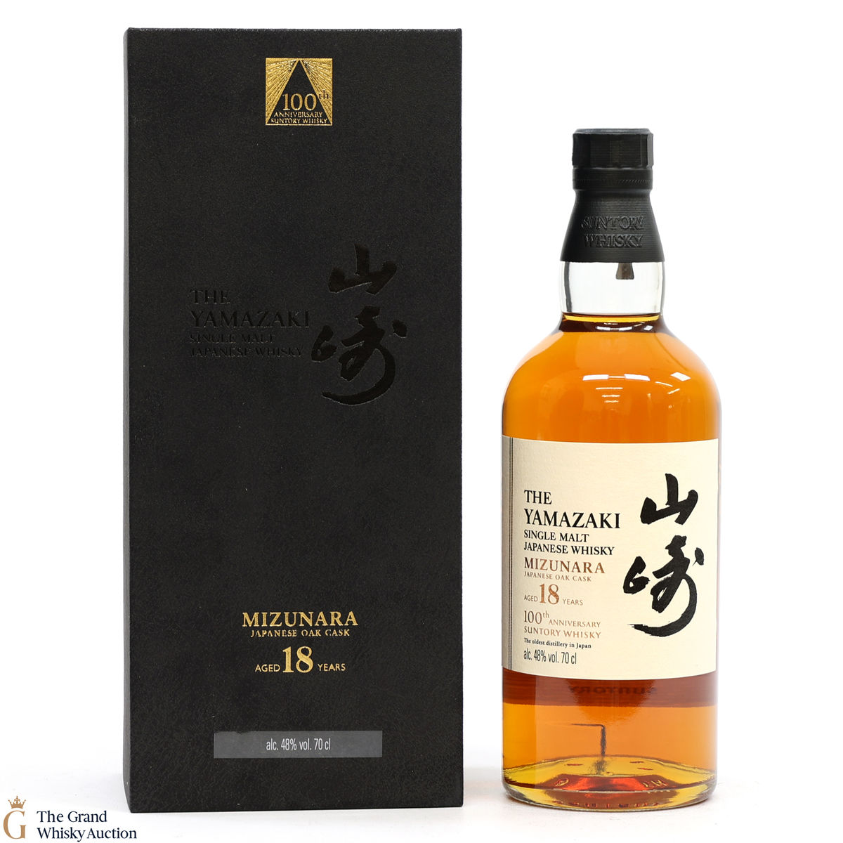 Yamazaki - 18 Year Old - Mizunara Cask - 100th Anniversary of Suntory Whisky