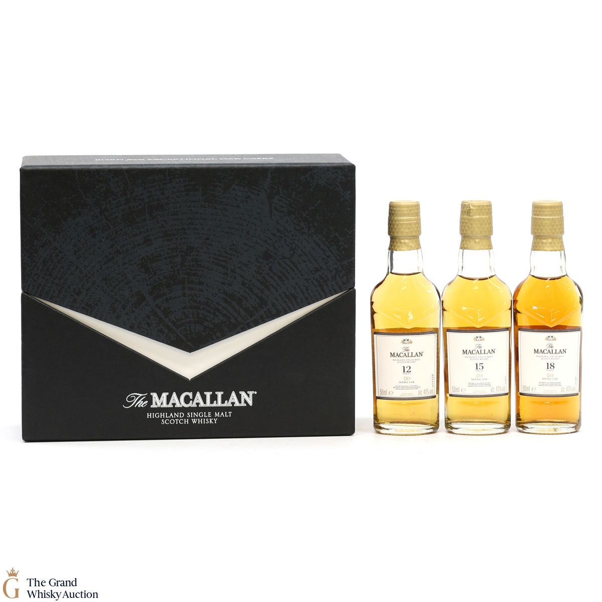 Macallan - 12, 15 & 18 YO Double Cask Set (3 x 5cl)
