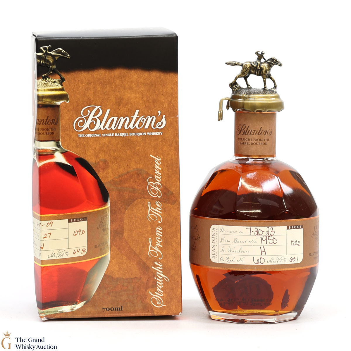 Blanton's - Straight From The Barrel - Cask Strength (60.1% ABV)