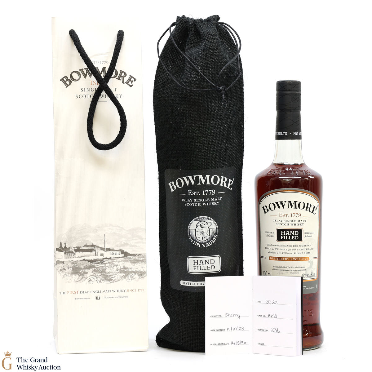 Bowmore - 27 Year Old 1996 Hand Filled - Sherry Cask #1458