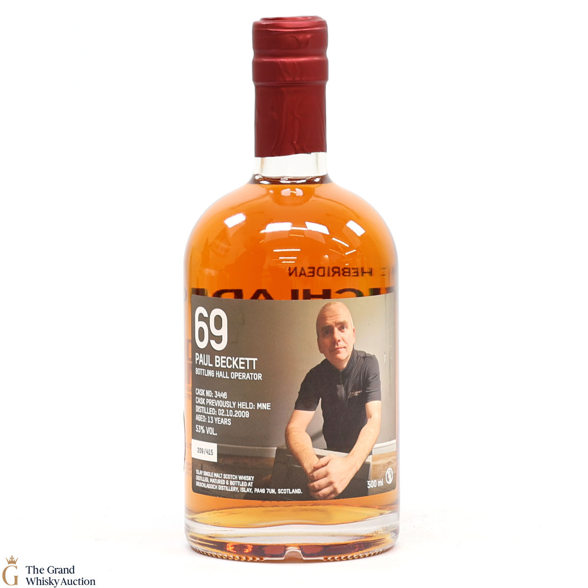 Bruichladdich - 13 Year Old - Valinch 69 - Paul Beckett #3446 (50cl)