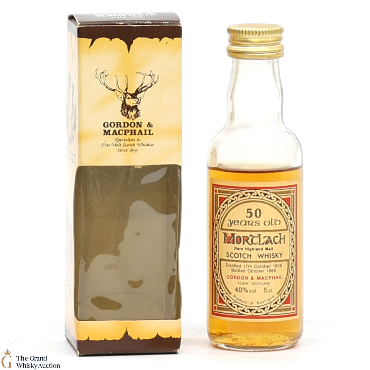 Mortlach - 50 Year Old 1936 G&M 5cl