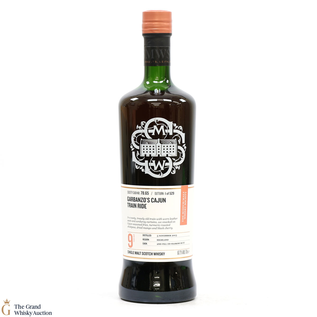 Ben Nevis - 9 Year Old 2013 - SMWS 78.65 - Garbanzo's Cajun Train Ride