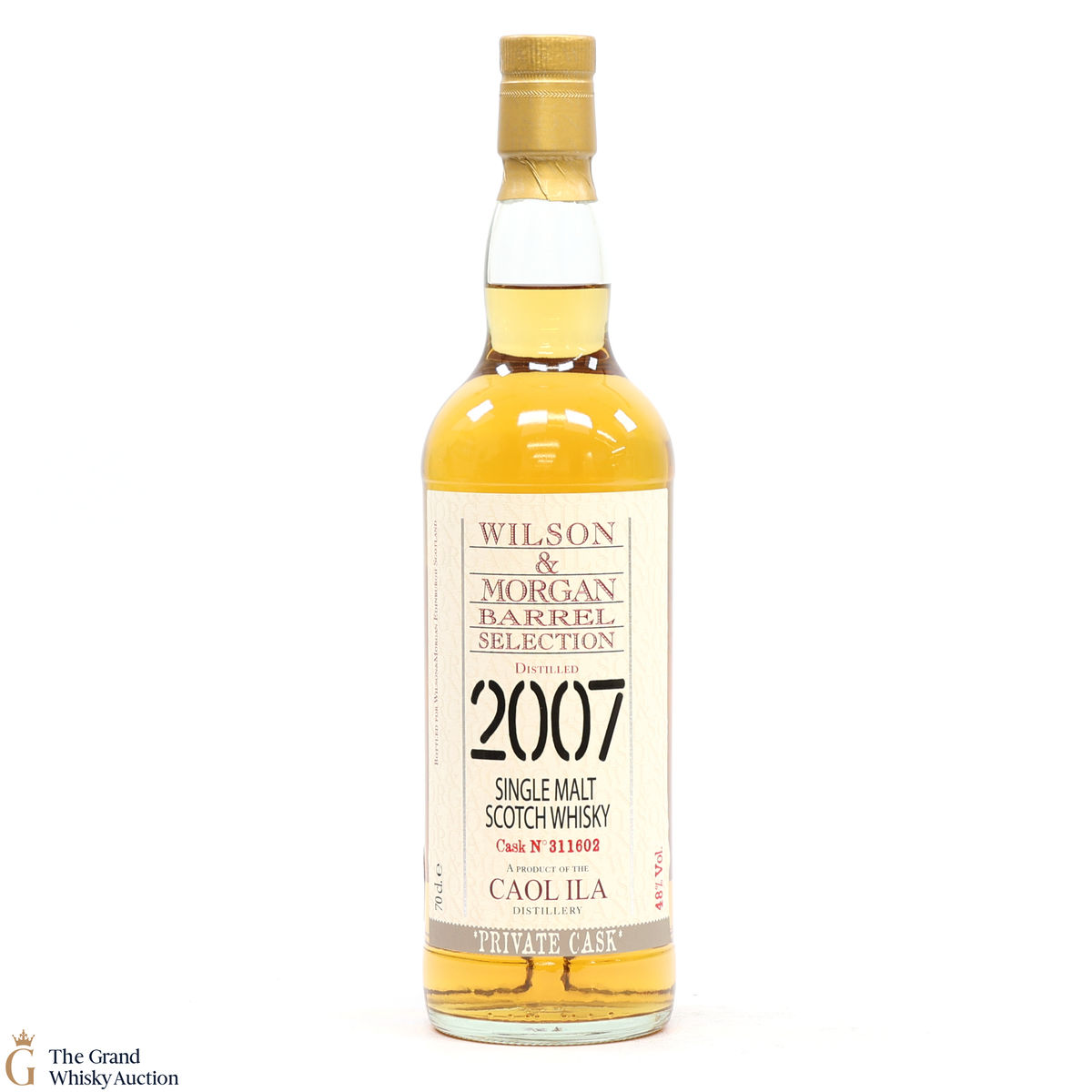 Caol Ila - 15 Year Old Wilson & Morgan Barrel Selection - Milroy's 