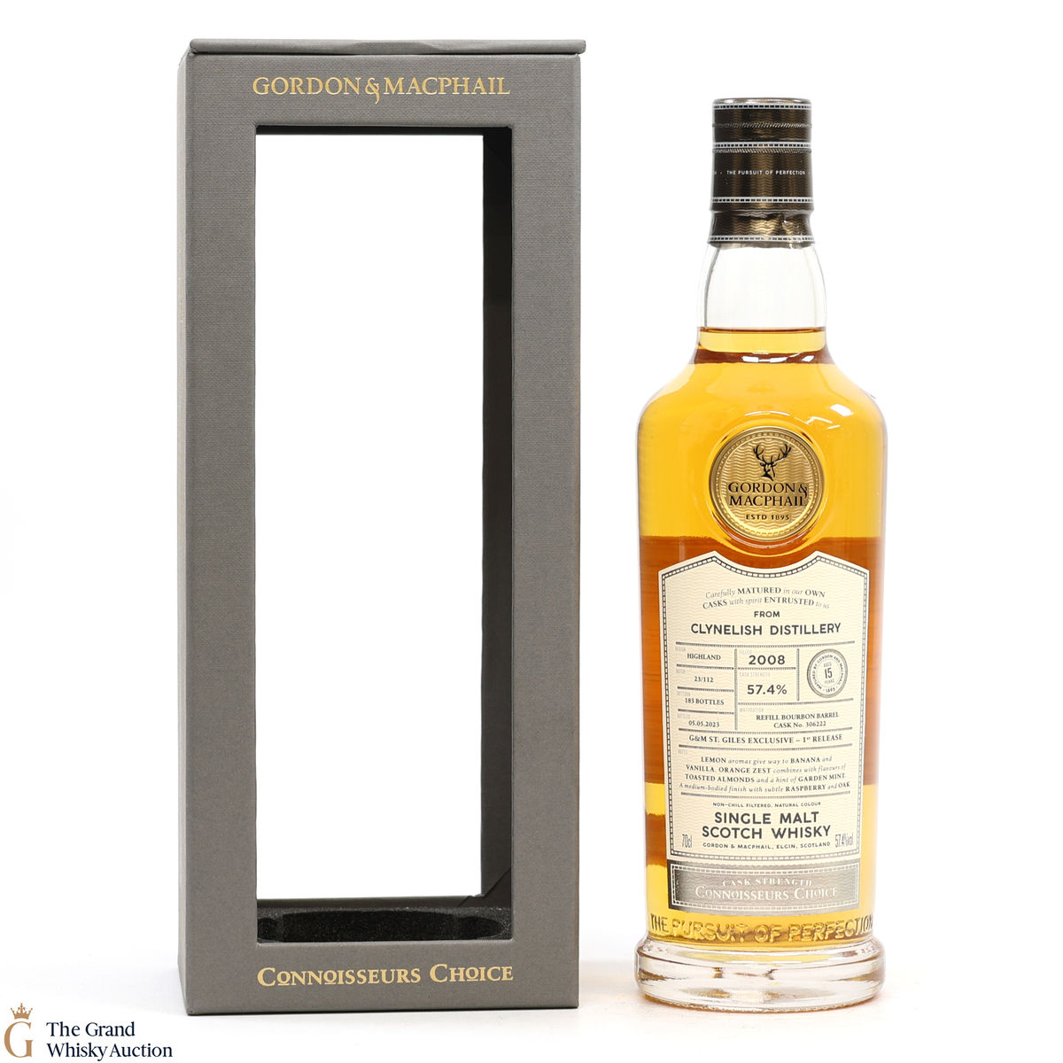 Clynelish - 15 Year Old 2008 Batch #23/112 - Gordon & MacPhail Connoisseurs Choice