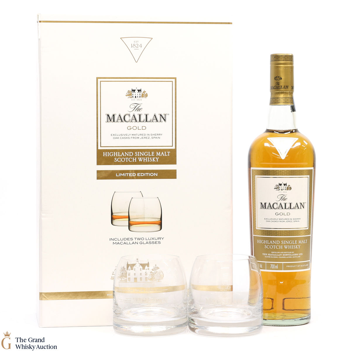 Macallan - Gold (Limited Edition with 2 x Glasses)