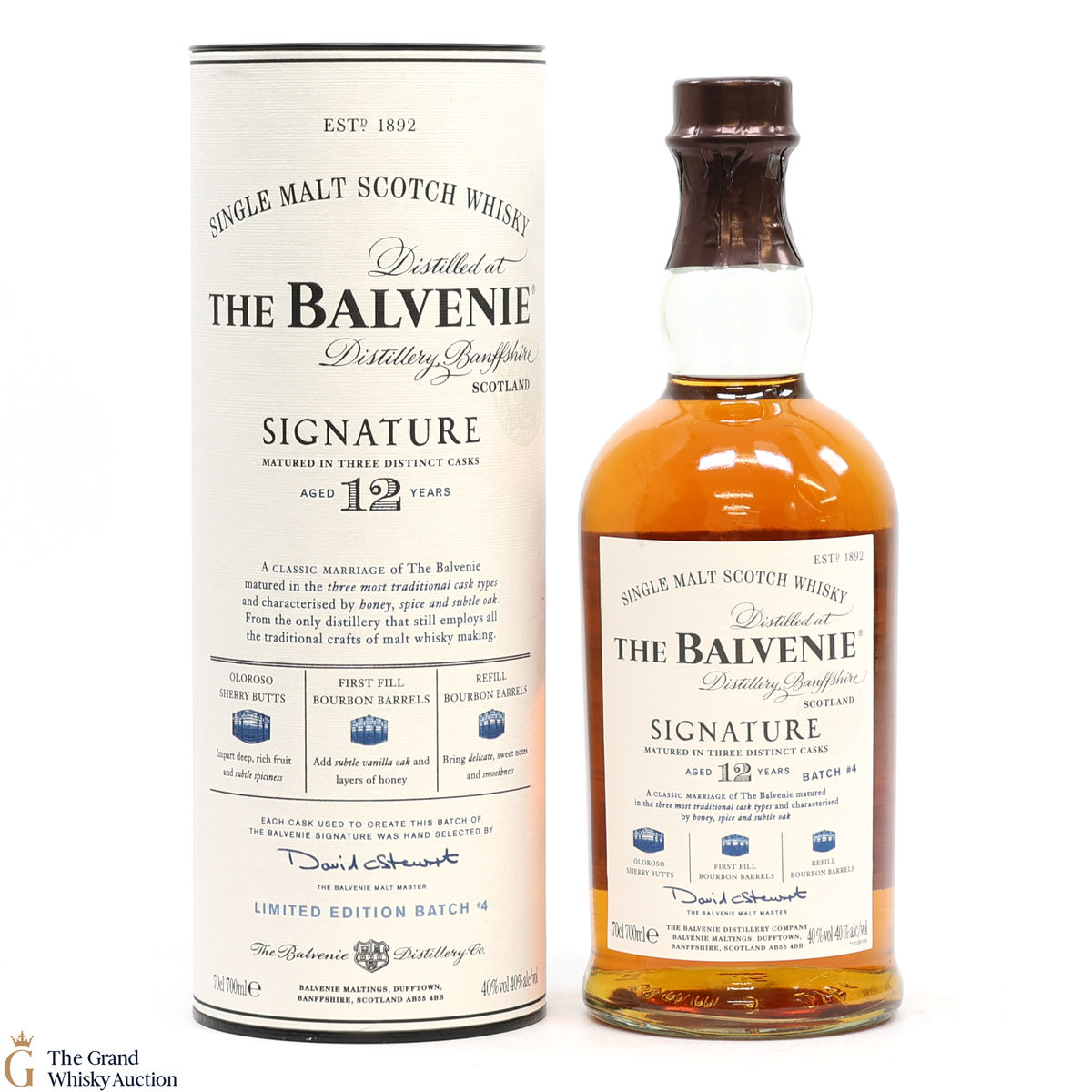 Balvenie - 12 Year Old - Signature - Batch #4