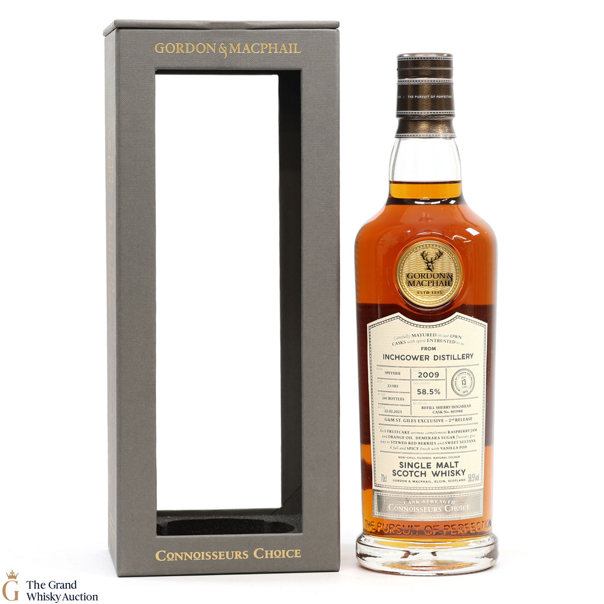 Inchgower - 13 Year Old 2009 Batch #23/083 - Gordon & MacPhail Connoisseurs Choice