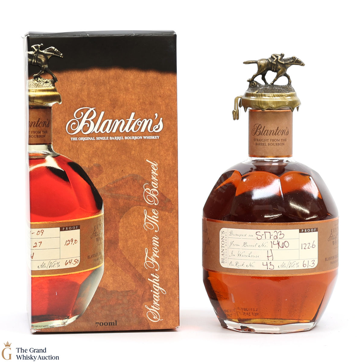 Blanton's - Straight From The Barrel - Cask Strength (61.3% ABV)