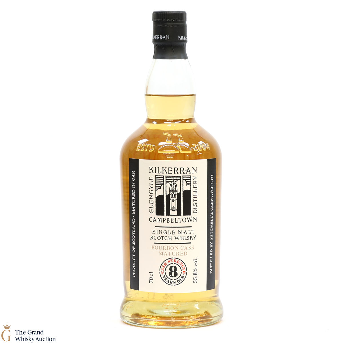 Kilkerran - 8 Year Old - Bourbon Oak 2022 - Cask Strength 55.8%