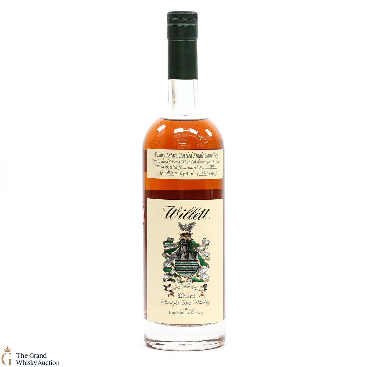 Willett Family Estate - 7 Year Old Single Barrel Rye #2111 - Hedonism Wines Exclusive
