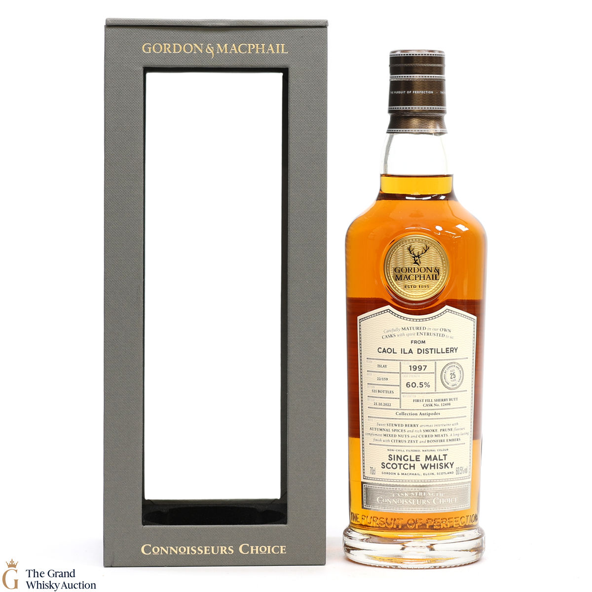 Caol Ila - 25 Year Old 1997 - #12498 - G&M - Connoisseurs Choice - Collection Antipodes