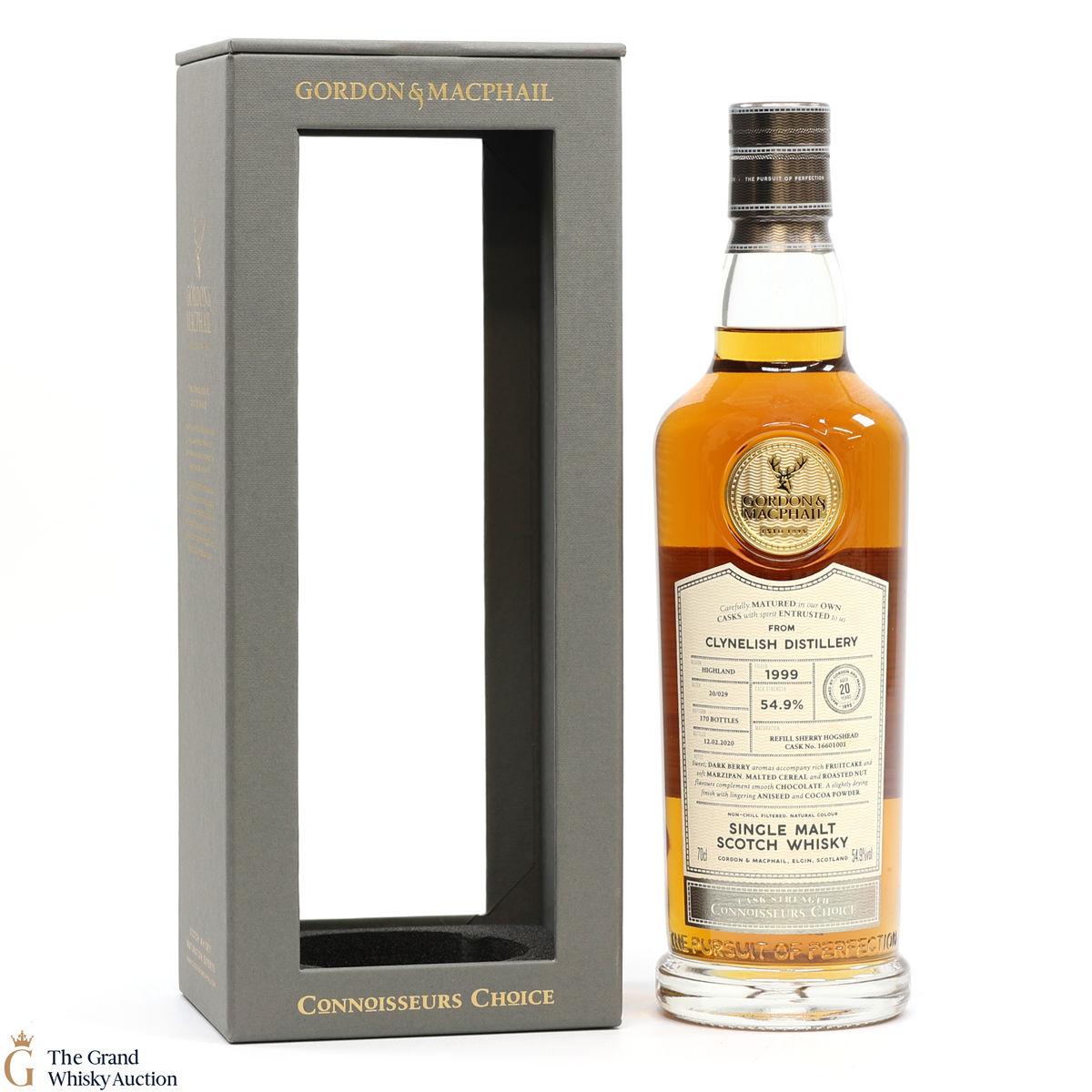 Clynelish - 20 Year Old 1999 - #16601001 - G&M - Connoisseurs Choice