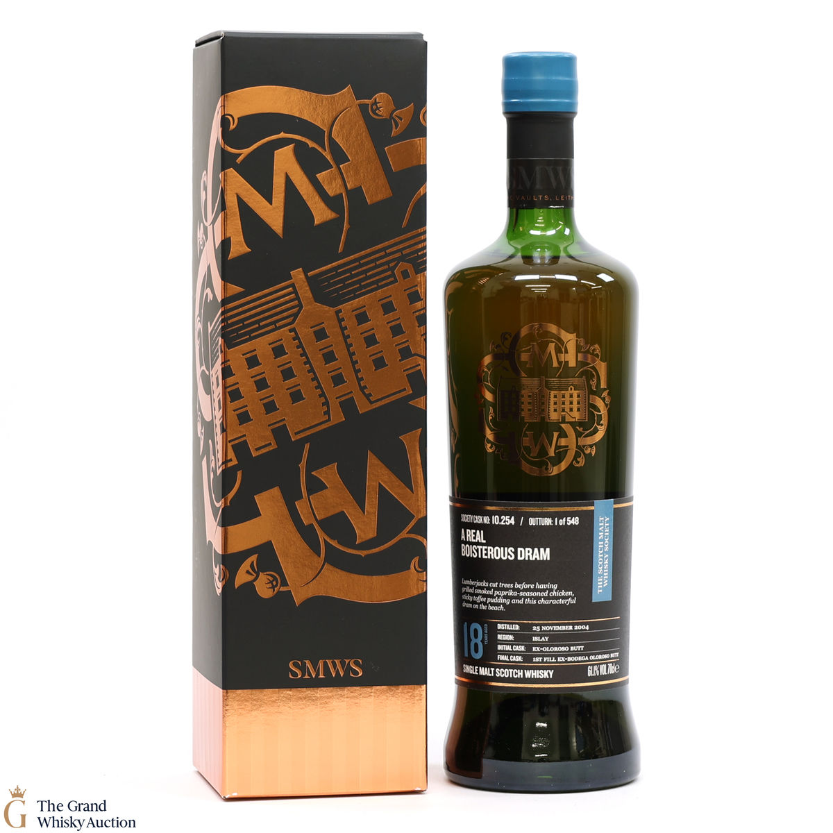 Bunnahabhain - 18 Year Old 2004 - SMWS 10.254 - A Real Boisterous Dram