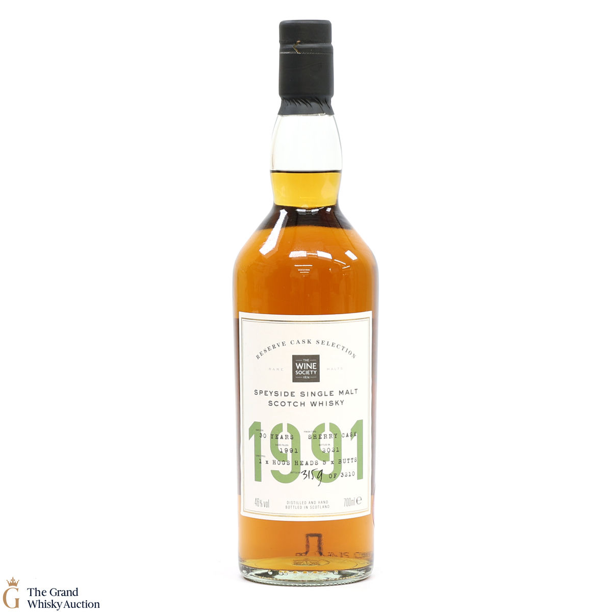 Speyside - 30 Year Old 1991 Sherry 2021 - Wine Society Reserve Cask No.5