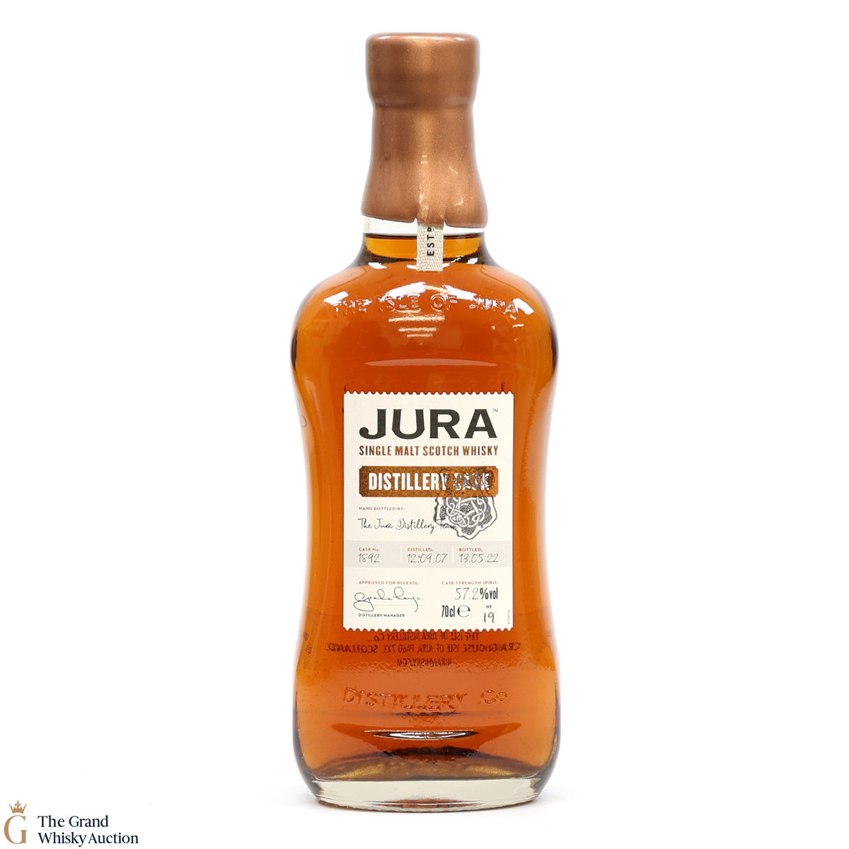 Jura - 14 Year Old 2007 - Distillery Cask #1892 