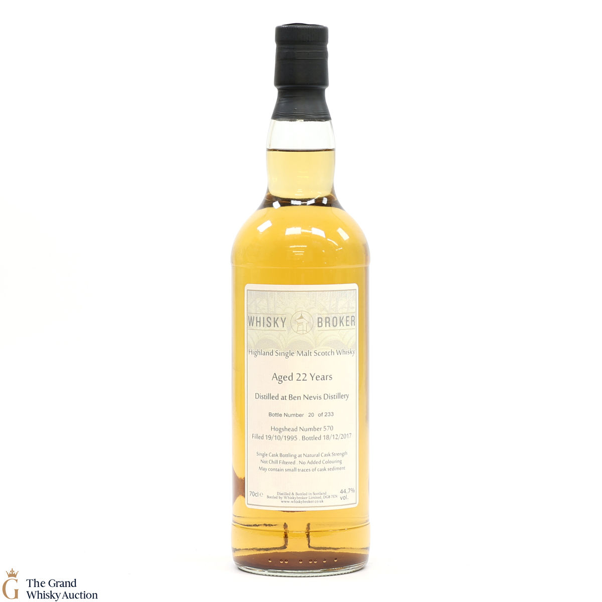 Ben Nevis - 22 Year Old 1995 Whisky Broker #570