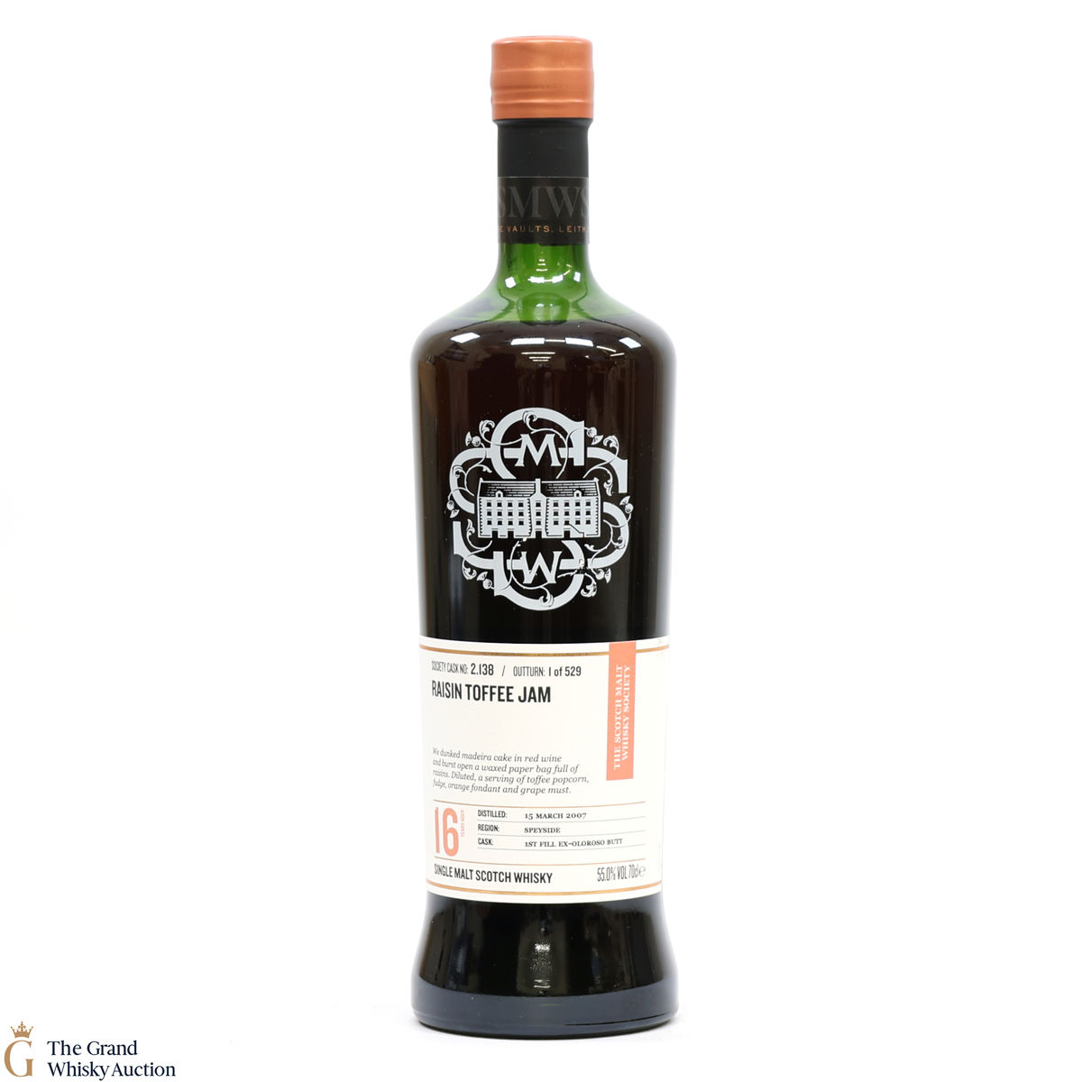 Glenlivet - 16 Year Old 2007 SMWS 2.138 Raisin Toffee Jam
