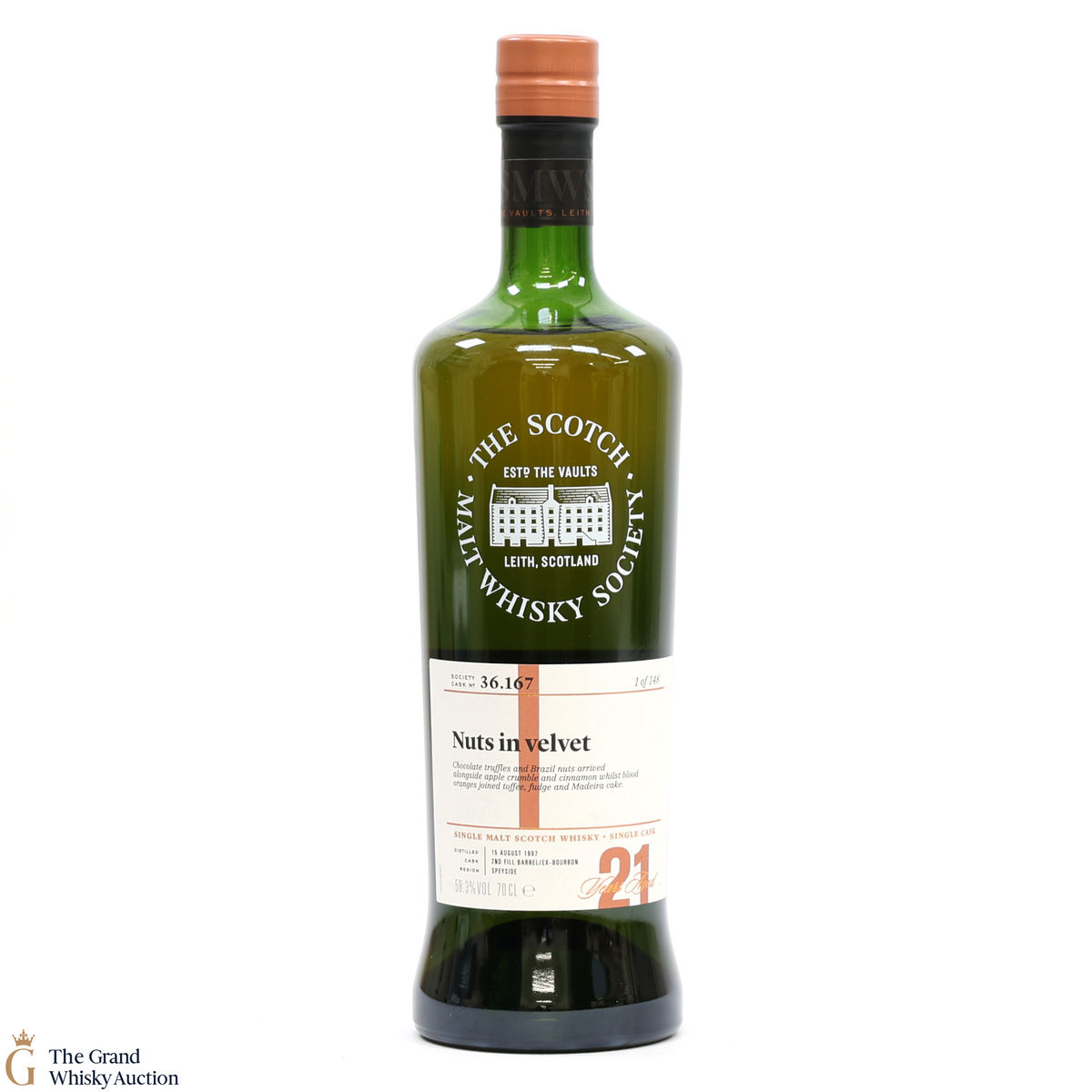 Benrinnes - 21 Year Old SMWS 1997 36.167 Nuts In Velvet