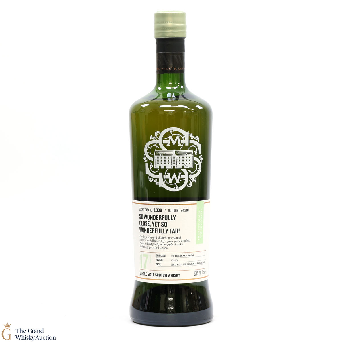 Bowmore - 17 Year Old 2004 - SMWS 3.339  - So Wonderfully Close, Yet So Wonderfully Far!