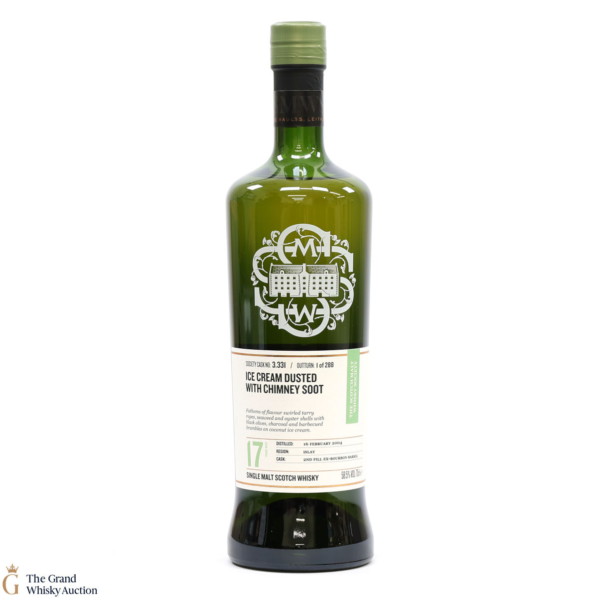 Bowmore - 17 Year Old 2004 - SMWS 3.331  - Ice Cream Dusted With Chimney Soot