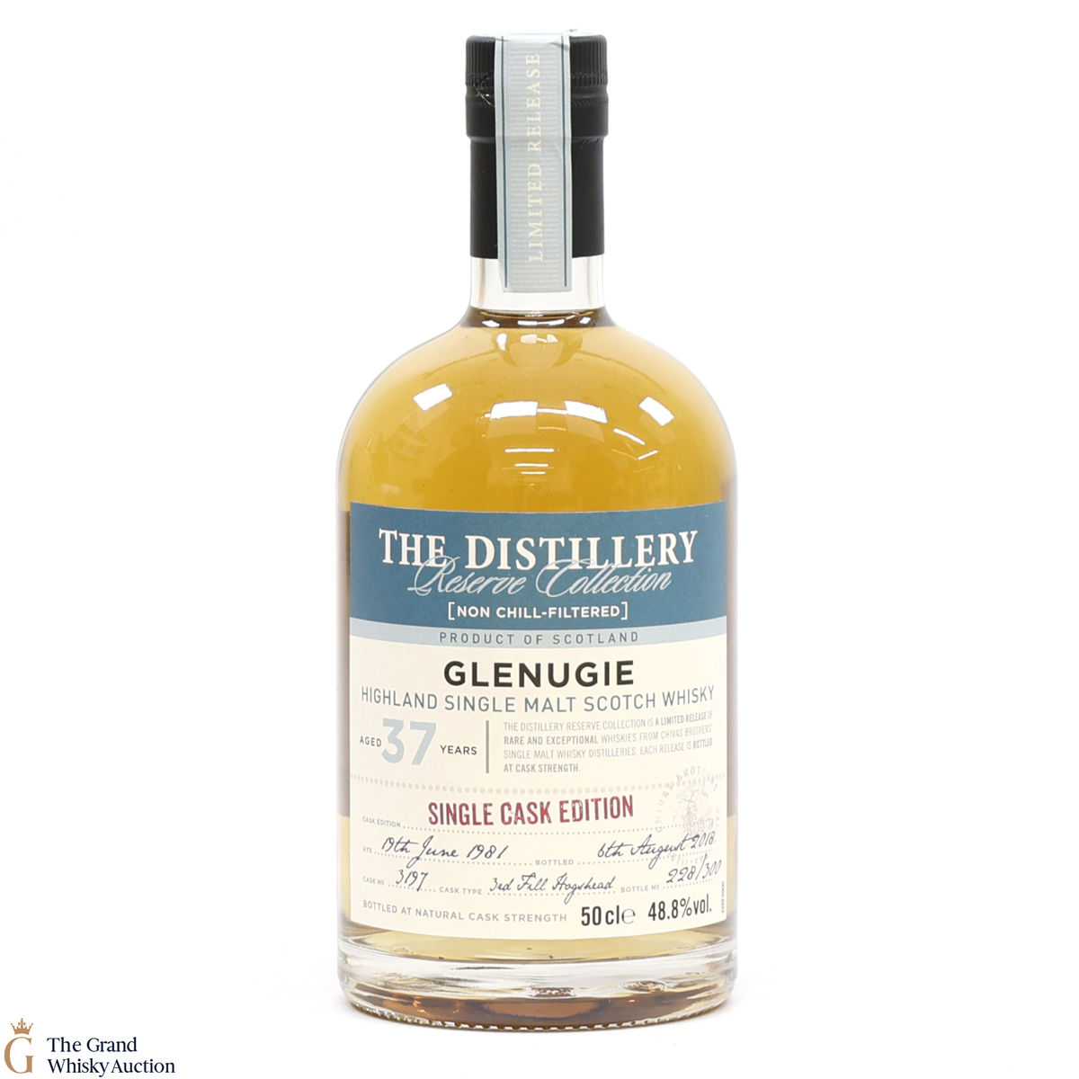Glenugie - 37 Year Old 1981 - Single Cask #3197 - Distillery Reserve Collection (50cl)