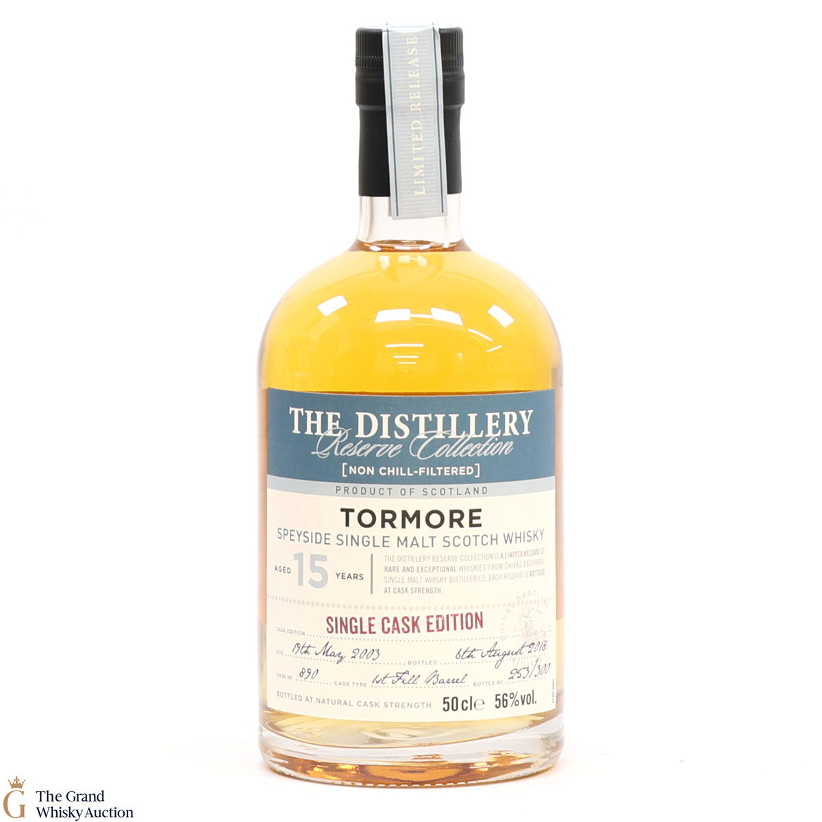 Tormore - 15 Year Old 2003 - Single Cask #890 - Distillery Reserve Collection (50cl)