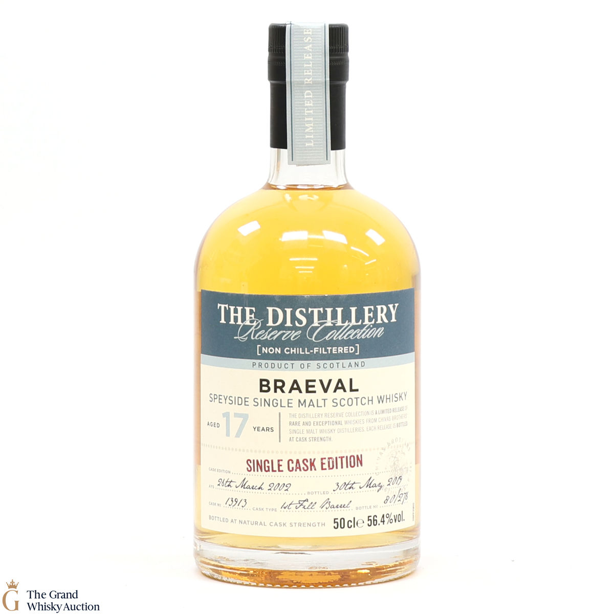 Braeval - 17 Year Old 2002 - Single Cask #13913 - Distillery Reserve Collection (50cl)