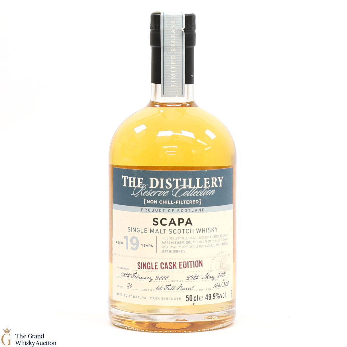 Scapa - 19 Year Old 2000 - Single Cask #26 - Distillery Reserve Collection (50cl)
